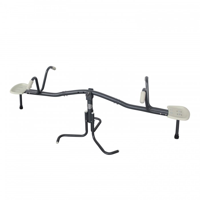 Balansoar Metalic Rotativ 360 pentru copii cu 2 locuri - Solid Robust cu celeme de fixare AXI